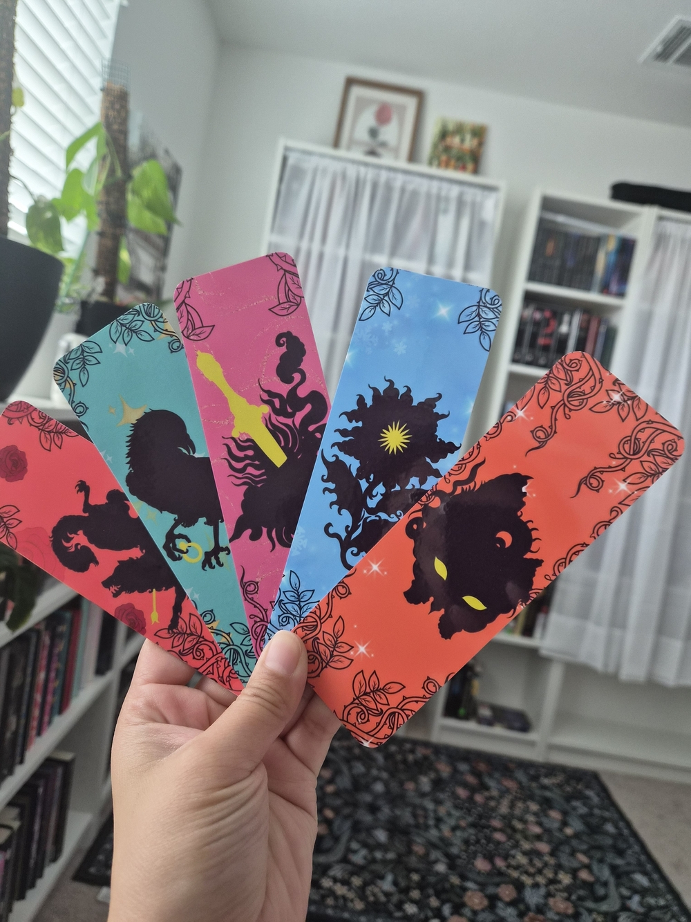 Set of 5 Colorful ACOTAR Bookmarks